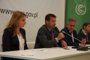 Konferencja prasowa 'Gaz łupkowy, a ochrona środowiska', Warszawa 10 września 2013 r. / Fot. M. Dworak